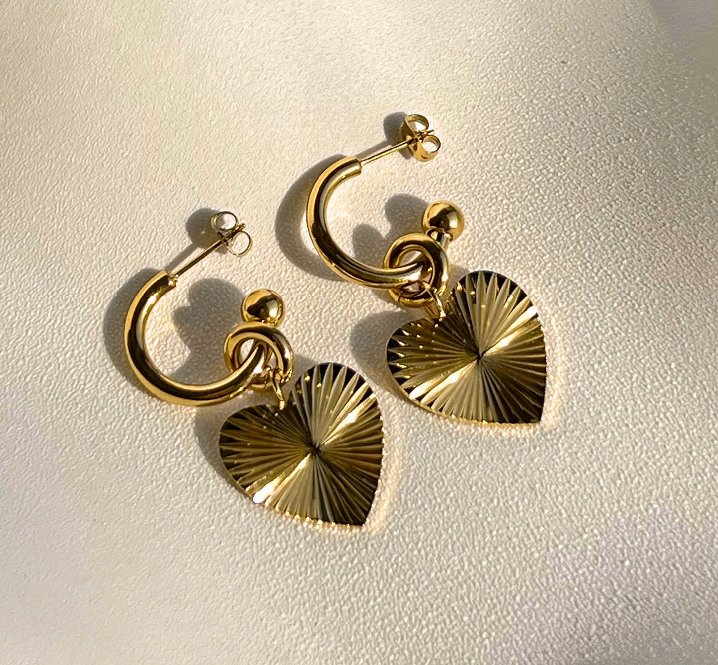 Heart of Gold Earrings